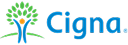 Cigna logo representing healthcare support for addiction treatment services at Charles River Recovery.