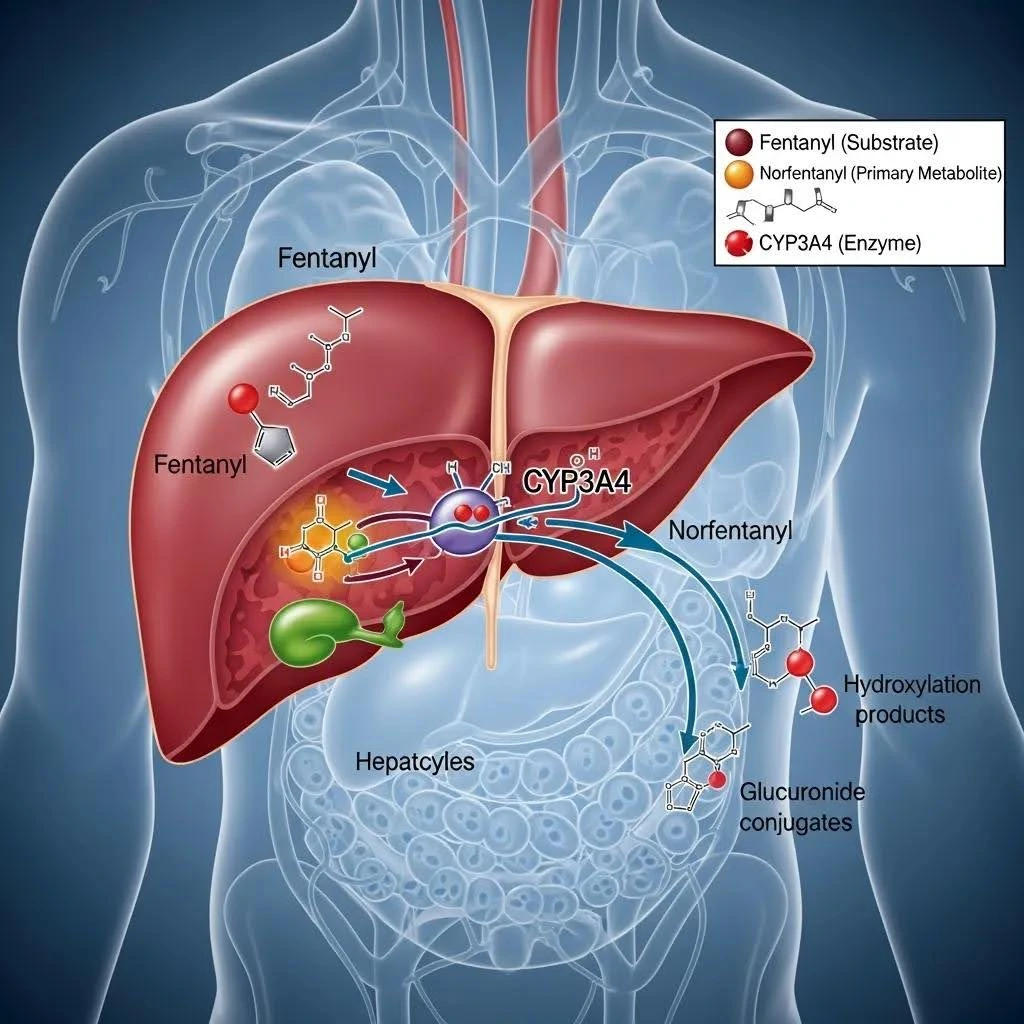 Fentanyl Metabolism in the Body
