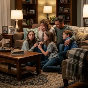 Family dynamics affected by addiction, illustrating emotional support and challenges
