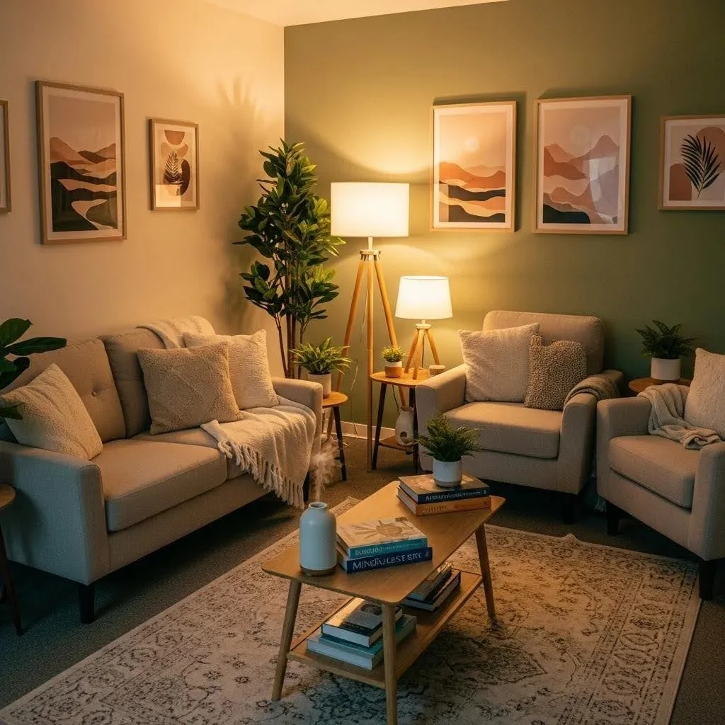 Therapy room representing evidence-based addiction recovery methods