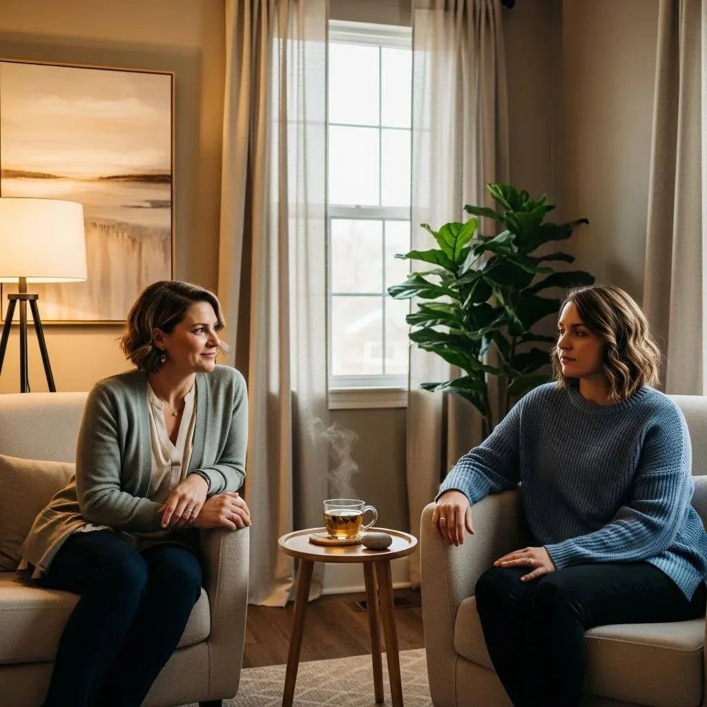 Therapy session illustrating emotional support and recovery in Dialectical Behavior Therapy